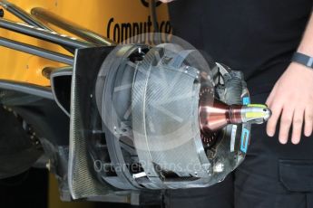 World © Octane Photographic Ltd. Renault Sport F1 Team RS16. Thursday 30th June 2016, F1 Austrian GP Pit Lane. Red Bull Ring, Spielberg, Austria. Digital Ref : 1594LB1D0171