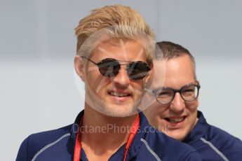 World © Octane Photographic Ltd. Sauber F1 Team C35 – Marcus Ericsson. Thursday 30th June 2016, F1 Austrian GP Paddock, Red Bull Ring, Spielberg, Austria. Digital Ref : 1594LB1D0192