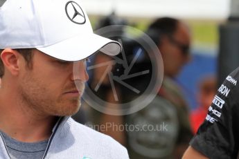 World © Octane Photographic Ltd. Mercedes AMG Petronas W07 Hybrid – Nico Rosberg. Thursday 30th June 2016, F1 Austrian GP Paddock, Red Bull Ring, Spielberg, Austria. Digital Ref : 1594LB1D0246
