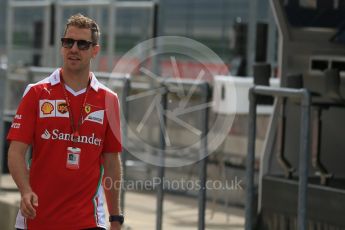 World © Octane Photographic Ltd. Scuderia Ferrari – Sebastian Vettel. Thursday 30th June 2016, F1 Austrian GP Pit Lane, Red Bull Ring, Spielberg, Austria. Digital Ref : 1594LB1D4922