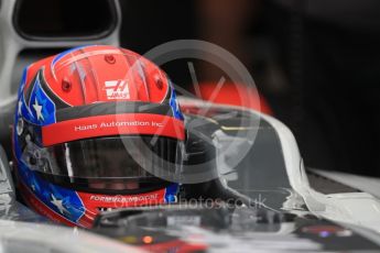 World © Octane Photographic Ltd. Haas F1 Team VF-16 Development driver - Santino Ferrucci. Tuesday 12th July 2016, F1 In-season testing, Silverstone UK. Digital Ref :1618LB1D7045