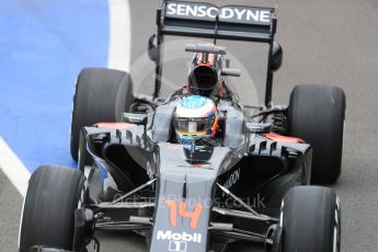 World © Octane Photographic Ltd. McLaren Honda MP4-31 – Fernando Alonso. Tuesday 12th July 2016, F1 In-season testing, Silverstone UK. Digital Ref :1618LB1D7069