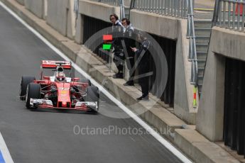 World © Octane Photographic Ltd. Scuderia Ferrari SF16-H – Charles Leclerc. Tuesday 12th July 2016, F1 In-season testing, Silverstone UK. Digital Ref : 1618LB1D7127