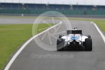 World © Octane Photographic Ltd. Williams Martini Racing, Williams Mercedes FW38 – Alex Lynn. Tuesday 12th July 2016, F1 In-season testing, Silverstone UK. Digital Ref :1618LB1D7190