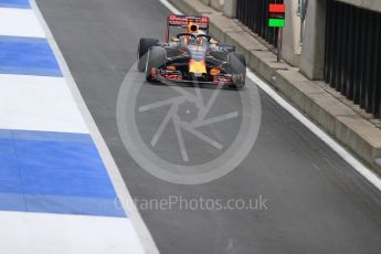 World © Octane Photographic Ltd. Red Bull Racing RB12 with halo cockpit protection device – Pierre Gasly. Tuesday 12th July 2016, F1 In-season testing, Silverstone UK. Digital Ref :1618LB1D7211