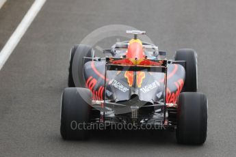 World © Octane Photographic Ltd. Red Bull Racing RB12 with halo cockpit protection device – Pierre Gasly. Tuesday 12th July 2016, F1 In-season testing, Silverstone UK. Digital Ref :1618LB1D7259