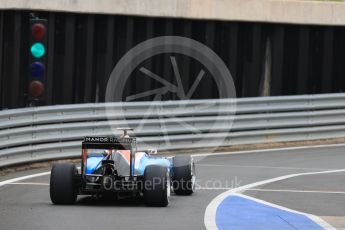 World © Octane Photographic Ltd. Manor Racing MRT05 – Rio Haryanto. Tuesday 12th July 2016, F1 In-season testing, Silverstone UK. Digital Ref :1618LB1D7458