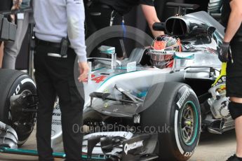 World © Octane Photographic Ltd. Mercedes AMG Petronas W07 Hybrid – Esteban Ocon. Tuesday 12th July 2016, F1 In-season testing, Silverstone UK. Digital Ref :1618LB1D7516