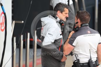 World © Octane Photographic Ltd. Haas F1 Team Team Principle- Guenther Steiner Tuesday 12th July 2016, F1 In-season testing, Silverstone UK. Digital Ref :1618LB1D7655