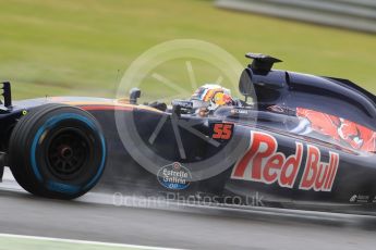 World © Octane Photographic Ltd. Scuderia Toro Rosso STR11 – Carlos Sainz. Tuesday 12th July 2016, F1 In-season testing, Silverstone UK. Digital Ref : 1618LB1D7715