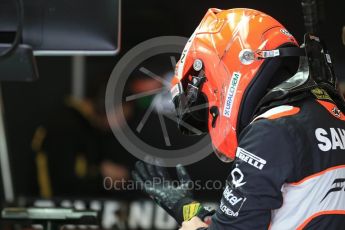 World © Octane Photographic Ltd. Sahara Force India VJM09 - Nikita Mazepin. Tuesday 12th July 2016, F1 In-season testing, Silverstone UK. Digital Ref :1618LB1D9012