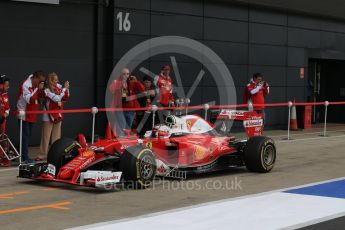 World © Octane Photographic Ltd. Scuderia Ferrari SF16-H – Charles Leclerc. Tuesday 12th July 2016, F1 In-season testing, Silverstone UK. Digital Ref :1618LB1D9043