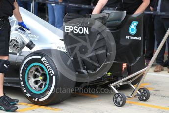 World © Octane Photographic Ltd. Mercedes AMG Petronas W07 Hybrid – Esteban Ocon. Tuesday 12th July 2016, F1 In-season testing, Silverstone UK. Digital Ref :1618LB1D9125