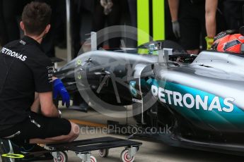 World © Octane Photographic Ltd. Mercedes AMG Petronas W07 Hybrid – Esteban Ocon. Tuesday 12th July 2016, F1 In-season testing, Silverstone UK. Digital Ref :1618LB1D9134