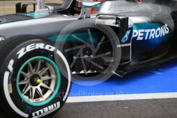 World © Octane Photographic Ltd. Mercedes AMG Petronas W07 Hybrid – Esteban Ocon. Tuesday 12th July 2016, F1 In-season testing, Silverstone UK. Digital Ref :1618LB1D9206