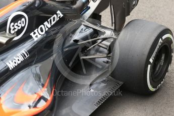World © Octane Photographic Ltd. McLaren Honda MP4-31 – Fernando Alonso. Tuesday 12th July 2016, F1 In-season testing, Silverstone UK. Digital Ref : 1618LB1D9343