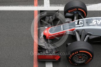 World © Octane Photographic Ltd. Haas F1 Team VF-16 Development driver - Santino Ferrucci. Tuesday 12th July 2016, F1 In-season testing, Silverstone UK. Digital Ref : 1618LB1D9363