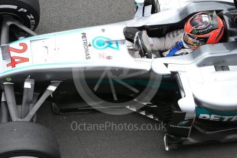 World © Octane Photographic Ltd. Mercedes AMG Petronas W07 Hybrid – Esteban Ocon. Tuesday 12th July 2016, F1 In-season testing, Silverstone UK. Digital Ref : 1618LB1D9417