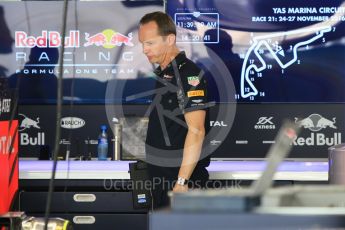 Paul MonaghanWorld © Octane Photographic Ltd. Red Bull Racing Chief Engineer - Paul Monaghan. Thursday 24th November 2016, F1 Abu Dhabi GP - Pitlane, Yas Marina circuit, Abu Dhabi. Digital Ref :