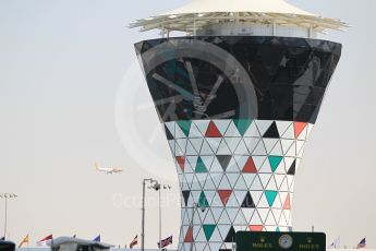 World © Octane Photographic Ltd. Circuit tower. Thursday 24th November 2016, F1 Abu Dhabi GP - Pitlane, Yas Marina circuit, Abu Dhabi. Digital Ref :
