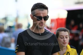 World © Octane Photographic Ltd. Renault Sport F1 Team RS16 – Jolyon Palmer. Thursday 24th November 2016, F1 Abu Dhabi GP - Pitlane, Yas Marina circuit, Abu Dhabi. Digital Ref :