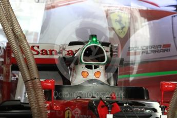 World © Octane Photographic Ltd. Scuderia Ferrari SF16-H. Thursday 24th November 2016, F1 Abu Dhabi GP - Pitlane, Yas Marina circuit, Abu Dhabi. Digital Ref :