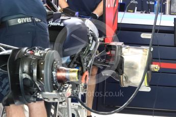 World © Octane Photographic Ltd. Red Bull Racing RB12 – Sidepod detail. Thursday 24th November 2016, F1 Abu Dhabi GP - Pitlane, Yas Marina circuit, Abu Dhabi. Digital Ref :