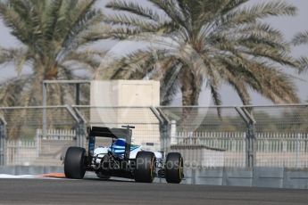 World © Octane Photographic Ltd. Williams Martini Racing, Williams Mercedes FW38 – Felipe Massa. Friday 25th November 2016, F1 Abu Dhabi GP - Practice 1, Yas Marina circuit, Abu Dhabi. Digital Ref : 1756LB1D7727
