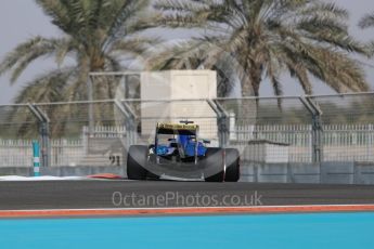 World © Octane Photographic Ltd. Sauber F1 Team C35 – Marcus Ericsson. Friday 25th November 2016, F1 Abu Dhabi GP - Practice 1, Yas Marina circuit, Abu Dhabi. Digital Ref : 1756LB1D7823
