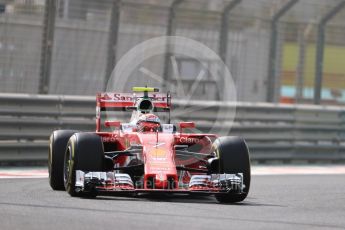 World © Octane Photographic Ltd. Scuderia Ferrari SF16-H – Kimi Raikkonen. Friday 25th November 2016, F1 Abu Dhabi GP - Practice 1, Yas Marina circuit, Abu Dhabi. Digital Ref : 1756LB1D8445