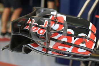 World © Octane Photographic Ltd. Scuderia Toro Rosso STR11 – Front Wing. Friday 25th November 2016, F1 Abu Dhabi GP - Practice 1, Yas Marina circuit, Abu Dhabi. Digital Ref :