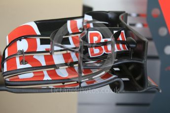 World © Octane Photographic Ltd. Scuderia Toro Rosso STR11 – Front Wing. Friday 25th November 2016, F1 Abu Dhabi GP - Practice 1, Yas Marina circuit, Abu Dhabi. Digital Ref :