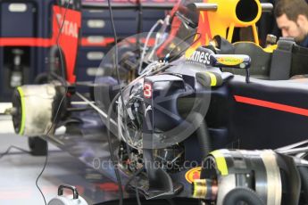 World © Octane Photographic Ltd. Red Bull Racing RB12 – Daniel Ricciardo side pod. Friday 25th November 2016, F1 Abu Dhabi GP - Practice 1, Yas Marina circuit, Abu Dhabi. Digital Ref :