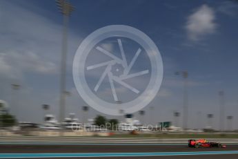 World © Octane Photographic Ltd. Red Bull Racing RB12 – Max Verstappen. Friday 25th November 2016, F1 Abu Dhabi GP - Practice 1, Yas Marina circuit, Abu Dhabi. Digital Ref : 1756LB2D7181