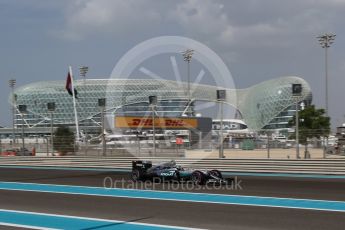 World © Octane Photographic Ltd. Mercedes AMG Petronas W07 Hybrid – Nico Rosberg. Friday 25th November 2016, F1 Abu Dhabi GP - Practice 1. Yas Marina circuit, Abu Dhabi. Digital Ref : 1756LB2D7239