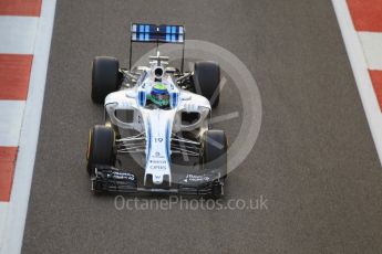 World © Octane Photographic Ltd. Williams Martini Racing, Williams Mercedes FW38 – Felipe Massa. Friday 25th November 2016, F1 Abu Dhabi GP - Practice 2, Yas Marina circuit, Abu Dhabi. Digital Ref :