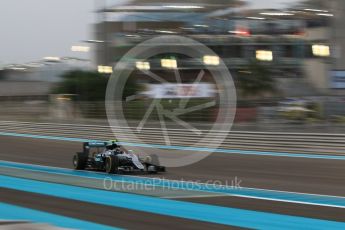 World © Octane Photographic Ltd. Mercedes AMG Petronas W07 Hybrid – Nico Rosberg. Friday 25th November 2016, F1 Abu Dhabi GP - Practice 2. Yas Marina circuit, Abu Dhabi. Digital Ref :