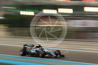 World © Octane Photographic Ltd. Mercedes AMG Petronas W07 Hybrid – Nico Rosberg. Friday 25th November 2016, F1 Abu Dhabi GP - Practice 2. Yas Marina circuit, Abu Dhabi. Digital Ref :