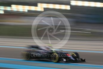 World © Octane Photographic Ltd. McLaren Honda MP4-31 – Jenson Button. Friday 25th November 2016, F1 Abu Dhabi GP - Practice 2, Yas Marina circuit, Abu Dhabi. Digital Ref :