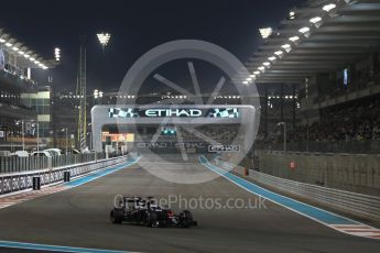 World © Octane Photographic Ltd. McLaren Honda MP4-31 – Fernando Alonso. Friday 25th November 2016, F1 Abu Dhabi GP - Practice 2, Yas Marina circuit, Abu Dhabi. Digital Ref :