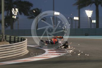 World © Octane Photographic Ltd. Red Bull Racing RB12 – Daniel Ricciardo. Friday 25th November 2016, F1 Abu Dhabi GP - Practice 2, Yas Marina circuit, Abu Dhabi. Digital Ref :