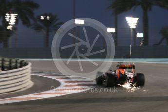 World © Octane Photographic Ltd. Red Bull Racing RB12 – Daniel Ricciardo. Friday 25th November 2016, F1 Abu Dhabi GP - Practice 2, Yas Marina circuit, Abu Dhabi. Digital Ref :