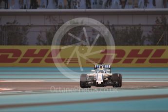 World © Octane Photographic Ltd. Williams Martini Racing, Williams Mercedes FW38 – Felipe Massa. Friday 25th November 2016, F1 Abu Dhabi GP - Practice 2, Yas Marina circuit, Abu Dhabi. Digital Ref :