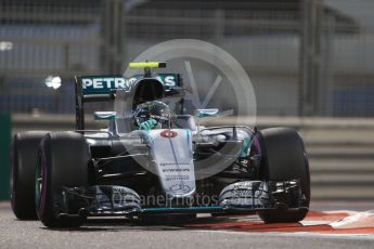 World © Octane Photographic Ltd. Mercedes AMG Petronas W07 Hybrid – Nico Rosberg. Friday 25th November 2016, F1 Abu Dhabi GP - Practice 2. Yas Marina circuit, Abu Dhabi. Digital Ref :