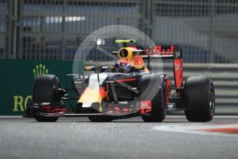 World © Octane Photographic Ltd. Red Bull Racing RB12 – Max Verstappen. Friday 25th November 2016, F1 Abu Dhabi GP - Practice 2, Yas Marina circuit, Abu Dhabi. Digital Ref :