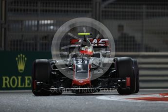 World © Octane Photographic Ltd. Haas F1 Team VF-16 - Esteban Gutierrez. Friday 25th November 2016, F1 Abu Dhabi GP - Practice 2, Yas Marina circuit, Abu Dhabi. Digital Ref :