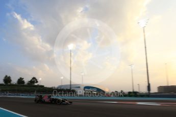 World © Octane Photographic Ltd. Scuderia Toro Rosso STR11 – Carlos Sainz. Friday 25th November 2016, F1 Abu Dhabi GP - Practice 2, Yas Marina circuit, Abu Dhabi. Digital Ref :