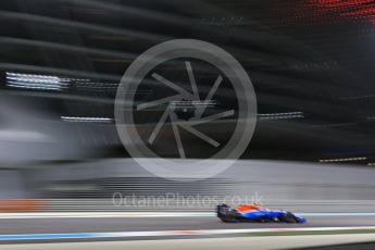 World © Octane Photographic Ltd. Manor Racing MRT05 – Esteban Ocon. Friday 25th November 2016, F1 Abu Dhabi GP - Practice 2, Yas Marina circuit, Abu Dhabi. Digital Ref :