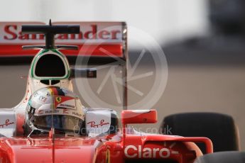 World © Octane Photographic Ltd. Scuderia Ferrari SF16-H – Sebastian Vettel. Saturday 26th November 2016, F1 Abu Dhabi GP - Practice 3, Yas Marina circuit, Abu Dhabi. Digital Ref :