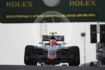 World © Octane Photographic Ltd. Haas F1 Team VF-16 - Esteban Gutierrez. Saturday 26th November 2016, F1 Abu Dhabi GP - Practice 3, Yas Marina circuit, Abu Dhabi. Digital Ref :